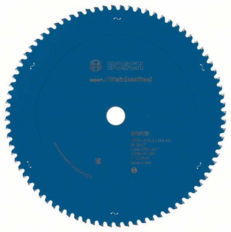 Lame pour scie circulaire 305 x 25.4 x 2.2 mm Bosch Accessories 2608644284 Nombre de dents par pouce : 80 1 pc