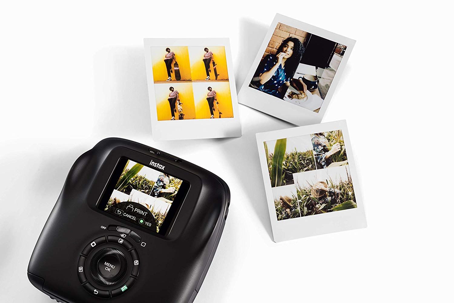 Appareil Photo Compact Fujifilm Instax Square Sq20 Noir Compact