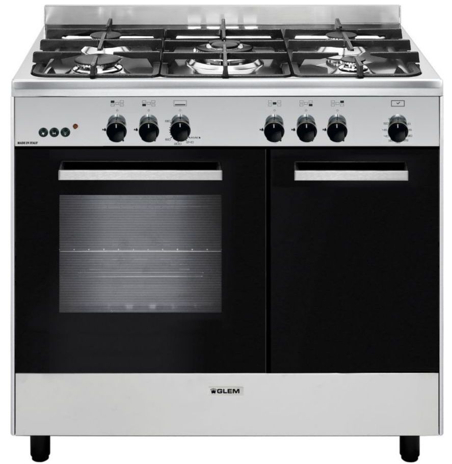 GLEM Cuisinière grande largeur butanette GA960PCGIX - vue 2