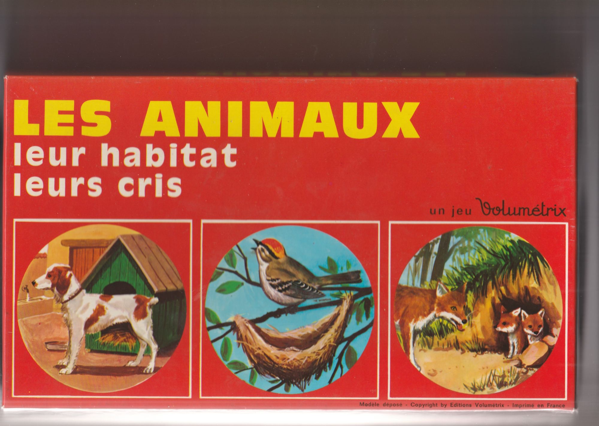 Les Animaux Leur Habitat Leurs Cris Un Jeu Volumetrix