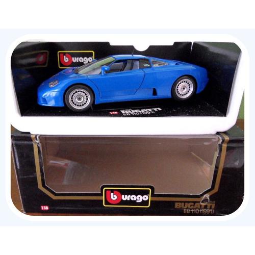 Bugatti Eb 110 ( 1991 ) Métal 1/18Ème Burago Made In Italie-Burago