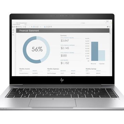 HP Elitebook X360 1030 G3 - Core i7 i7-8650U 1.9 Ghz 16 Go Ram Argent