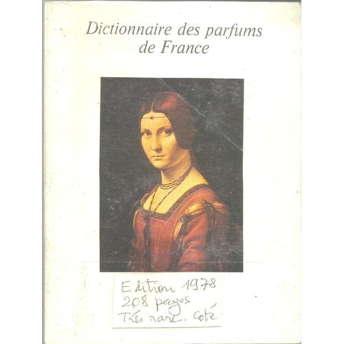 dictionnaire des parfums