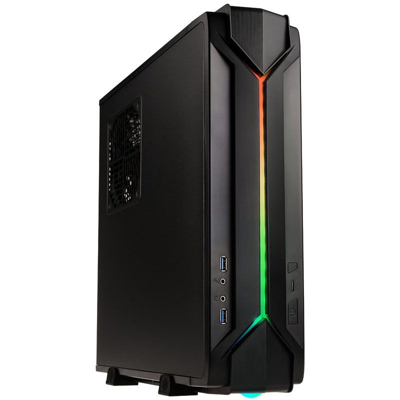 SilverStone SST RVZ03B ARGB Raven HTPC SST RVZ03B ARGB Profile bas Slimline Boîtier moyen tour RGB