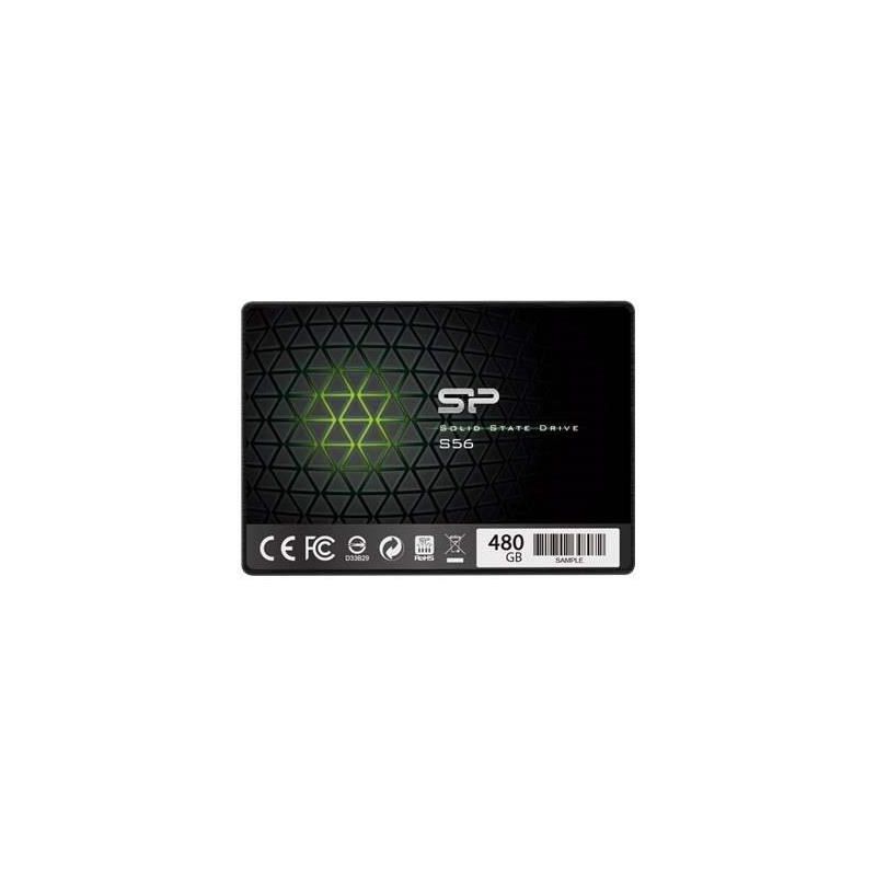 SILICON POWER SSD Slim S56 480Go 2.5p SATA III 6Go/ 3D TLC NAND Neuf - vue 3