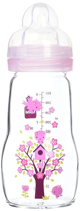 Mam Biberon Verre 260ml Opaque & Quarz