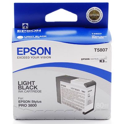 Epson T 5807 light noir 80 ml