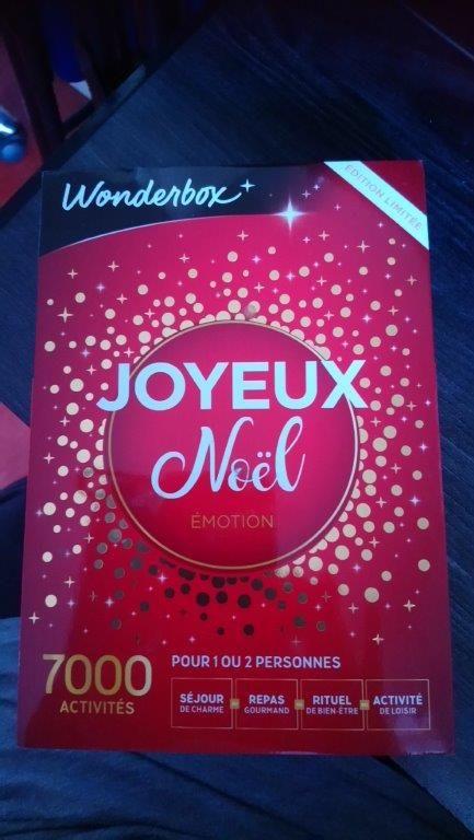 Wonderbox Joyeux Noel Emotion Activite Loisirs Rakuten