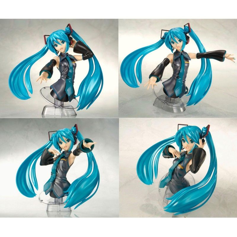 Maquette Vocaloid Hatsune Miku Bust Limited Edition Metallic Color 18cm