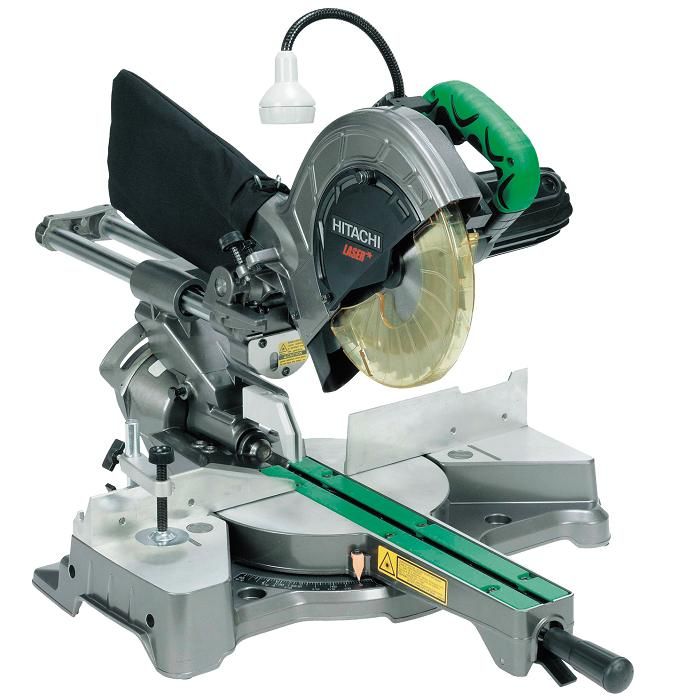 Scie radiale à coupe d'onglet HITACHI HIKOKI diam 216 mm