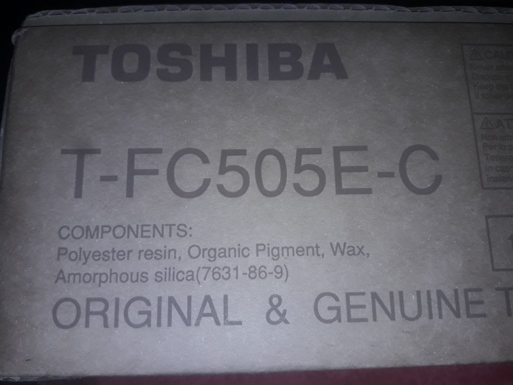 Toshiba T FC505EC Cyan originale cartouche de toner pour e STUDIO 2505AC 3005AC 3505AC 4505AC 5005AC