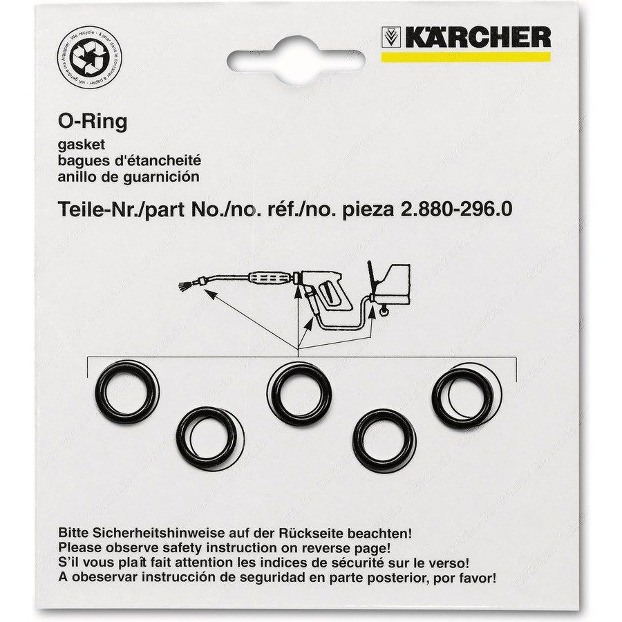 Jeu de joints toriques KARCHER 28809900
