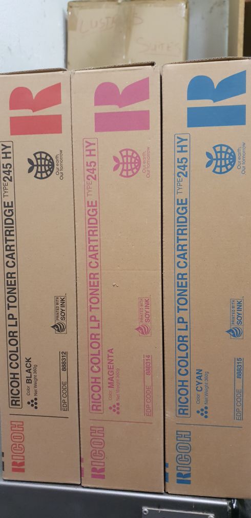 Ricoh Type 245 HY À rendement élevé jaune originale cartouche de toner pour Gestetner SP C410 SP C411 NRG SP C411 SP C420 Rex Rotary SP C410 SP C411 SP C420