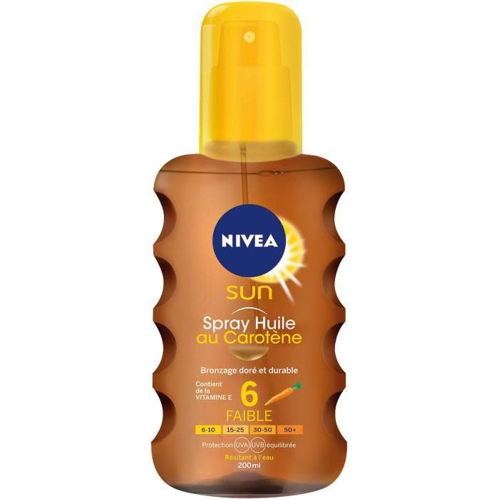 Nivea Sun Huile Protectrice En Spray Fps 6 200 Ml