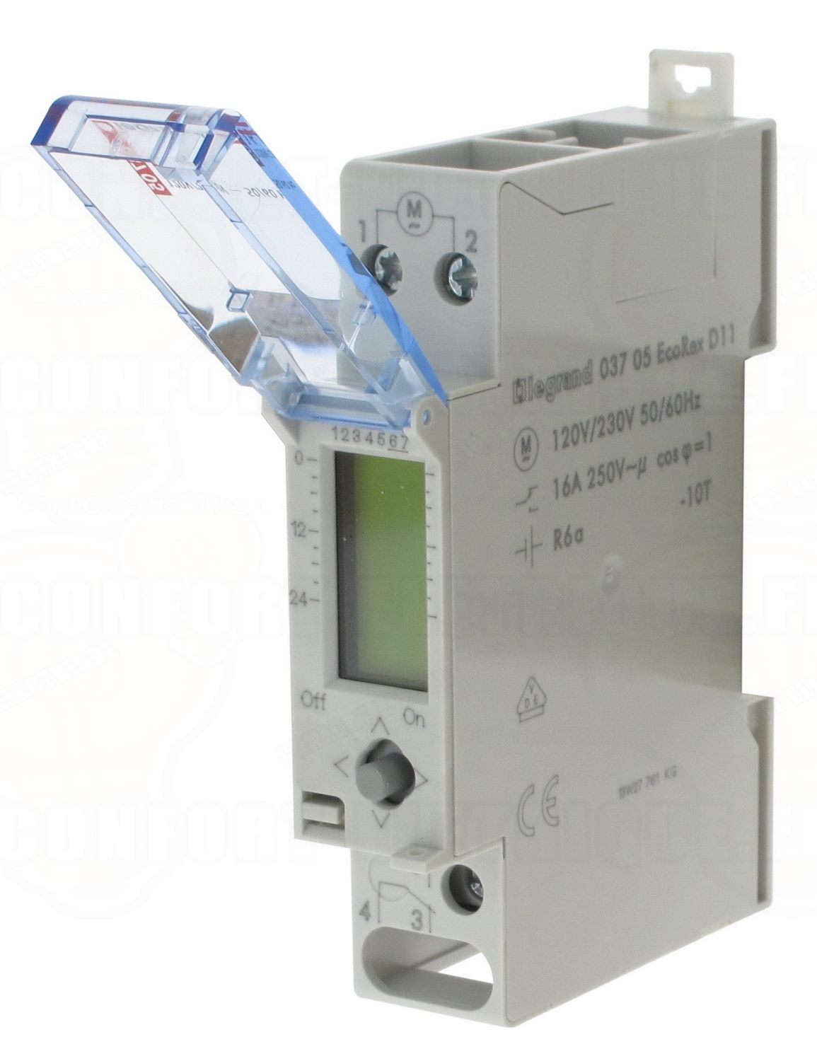 HORLOGE HORAIRE 1 CONTACT NO-NF LEGRAND 03705