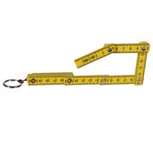 Porte clef Mètre ruban enrouleur 1M Pétanque Bricoleur
