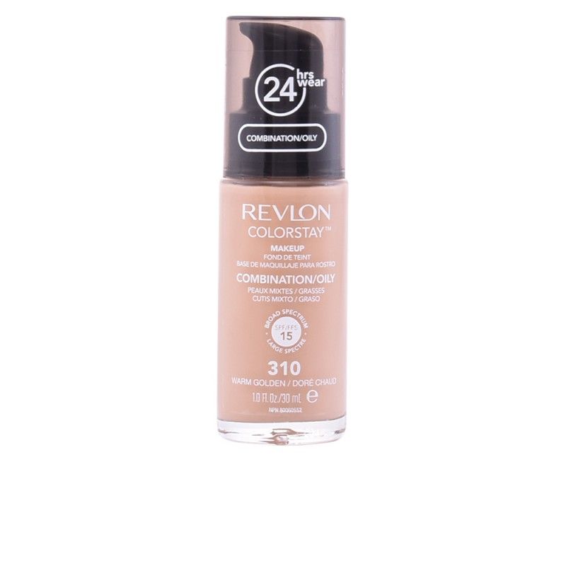 Revlon Colorstay Pump Liquid Foundation Combinationoily 310 Warm Golden