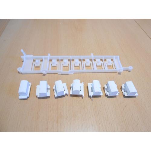 Ensemble 7 Touches Avec Support Bouton 1366124004 1366126009 Réf: 1366124 1366126 Sèche Linge Aeg 91609669900 T86590Ih