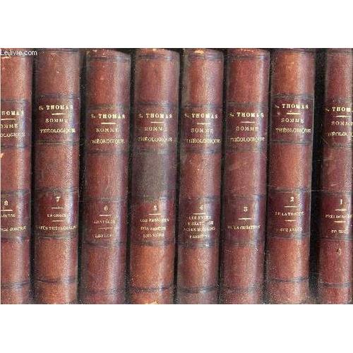 Somme Theologique De S Thomas D Aquin 18 Volumes Somme Contre Les Gentils 3 Volumes Rakuten