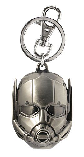 Marvel Ant Man Head Pewter Key Ring Action Figure