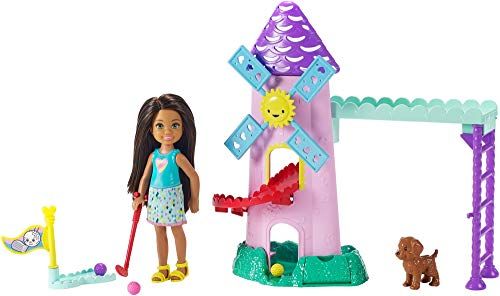 Barbie Club Chelsea Mini Golf Doll And Playset