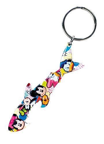Disney Mickey And Gang Shark Bottle Opener Key Ring