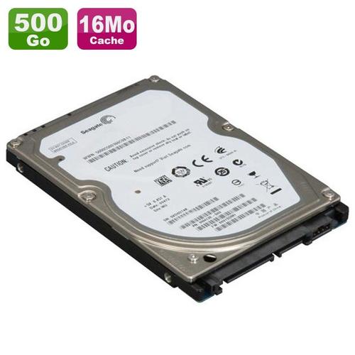 Seagate Disque Dur 500Go Sata 2.5" St500Lt012 5400Rpm Pc Portable 16Mo