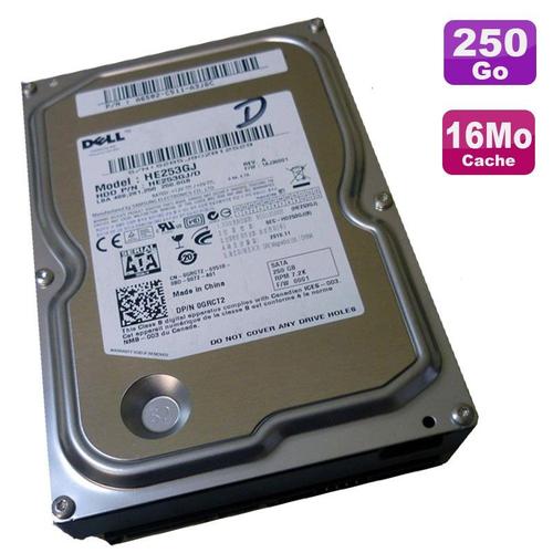 Disque Dur Interne Samsung Disque Dur 250Go Sata 3.5" Samsung Dell He253Gj/D Ogrct2 7200Rpm 16Mo