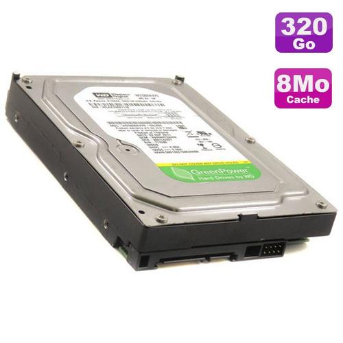 Disque Dur 320Go Sata 3.5' Western Digital Greenpower Wd3200Avvs-63L2B0 7200 8Mo