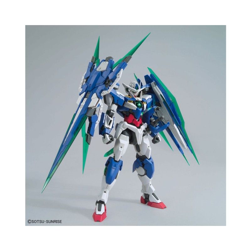 Maquette Gundam Gundam 00 Qan[T] Full Saber Gunpla Mg 1100 18cm