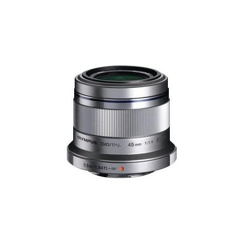 Objectif Olympus M.Zuiko Digital - Fonction Télé - 45 Mm - F/1.8 - Micro Four Thirds - Pour Om-D E-M10; Pen E-P1, E-P2, E-P3, E-Pl1, E-Pl10, E-Pl2, E-Pl3, E-Pl5, E-Pm1, E-Pm2