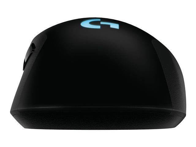Souris de jeu Logitech G703 - Souris - optique - 6 boutons - sans fil, filaire - 2.4 GHz - récepteur sans fil USB - noir