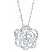 Collier Rose Fleur Pas Cher Ou Doccasion Sur Rakuten