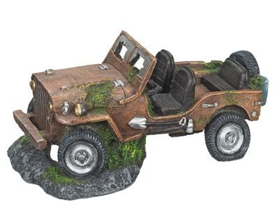 Meilleurs prix pour Aqua Deco Epave De Jeep 260x155x125mm