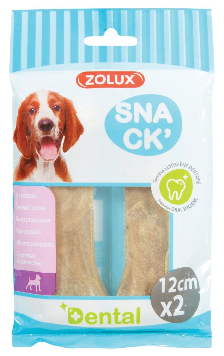 Meilleurs prix pour Dental Os Pressés Fluor 12 Cm X 2 - Zolux