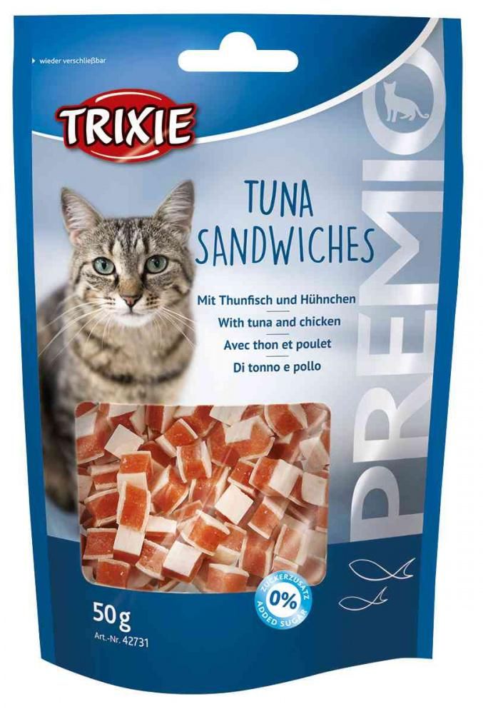 Premio Tuna Sandwiches - 50 G - Lot De 5