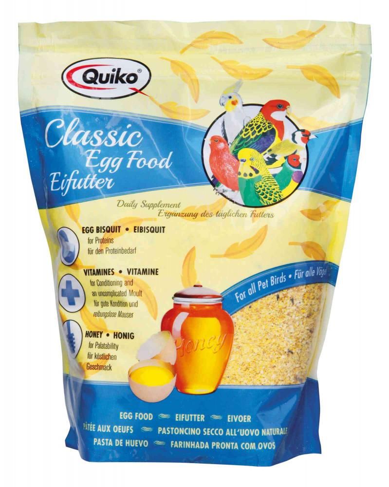 Comparer les prix de Quiko Nourriture aux œufs pour oiseaux- 1kg.