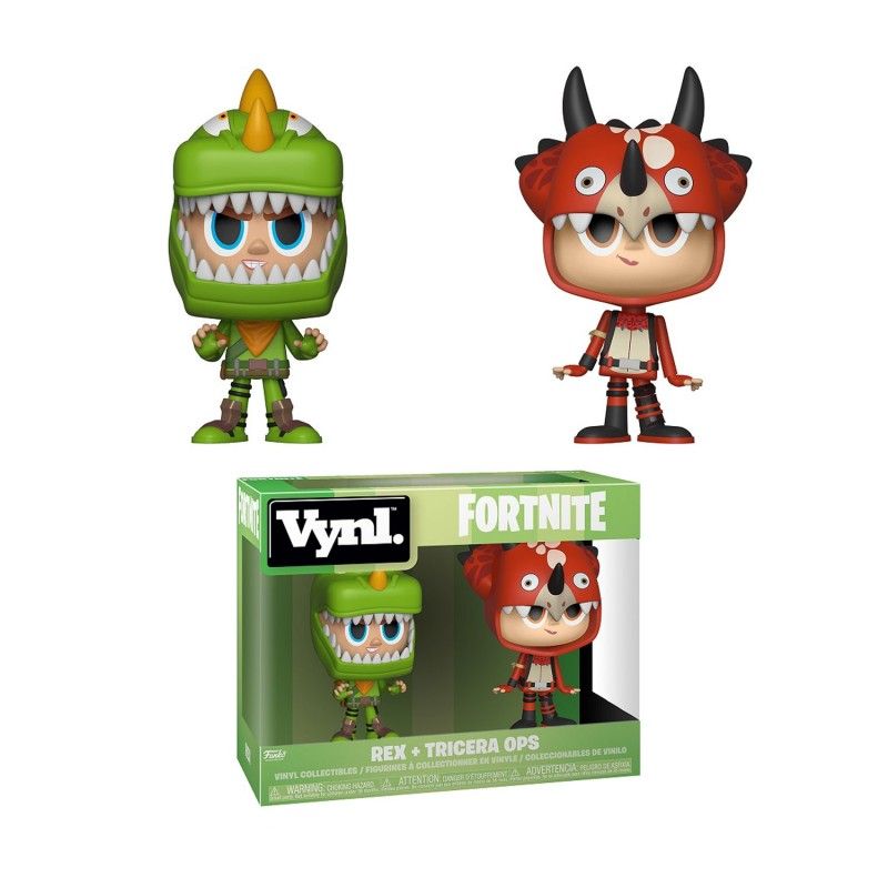 Funko Fortnite Rex & Tricera Ops 10 cm - vue 2