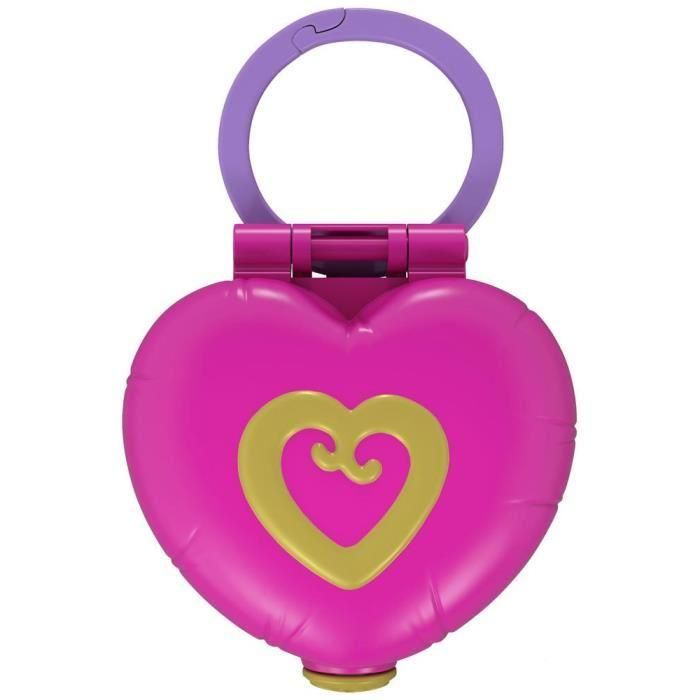 Polly Pocket Mini Coffret Le Ballet de Lila avec 1 mini figurine et accessoires barre horizontale sac et coffre jouet enfant FWN41