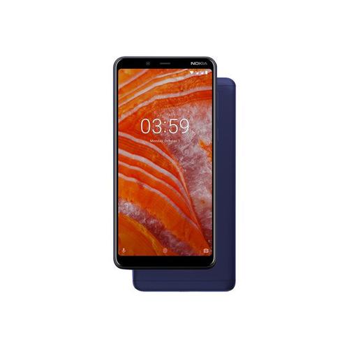 Nokia, 3.1 Plus, Smartphone Débloqué, 4G, (6 Pouces, 32 Go, Double Nano Sim Ou Nano Sim Plus Microsd, Android One Oreo) Bleu