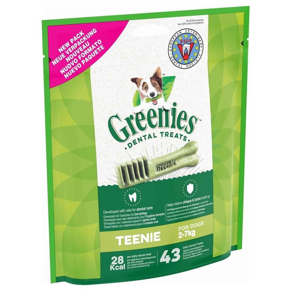 Greenies - Friandises Sticks Dentaires Teenie Pour Chien Mini - X43