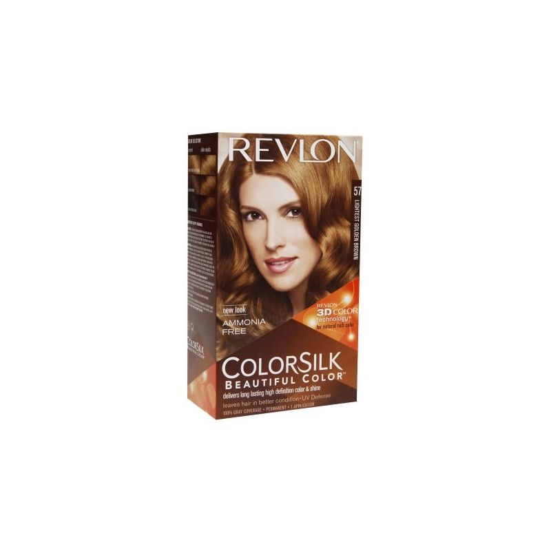 Revlon Colorsilk Sans Amoniaque 57 Lightest Golden Brown Revlon Colorsilk Sans Amoniaque 57 Lightest Golden Brown