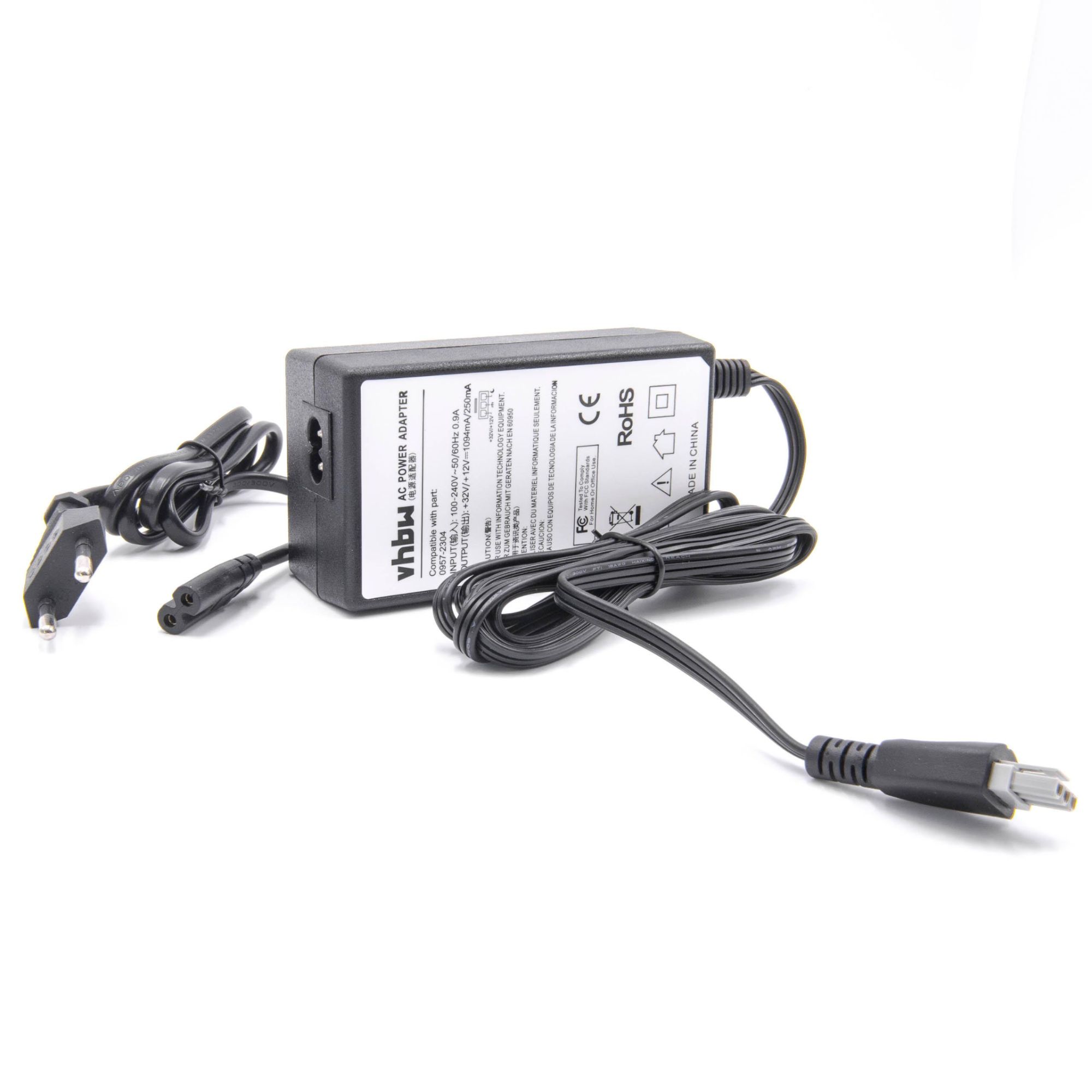 vhbw Chargeur d'alimentation pour imprimante à jet d'encre HP OfficeJet 6600 6600 H711G 6700 Premium 7110 H812a