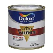 Peinture Dulux Valentine Laque Valénite Brillant Gris Perle 05l