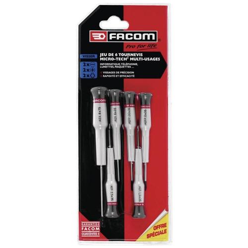 Tournevis Facom Facom Jeu 6 Tournevis De Précision