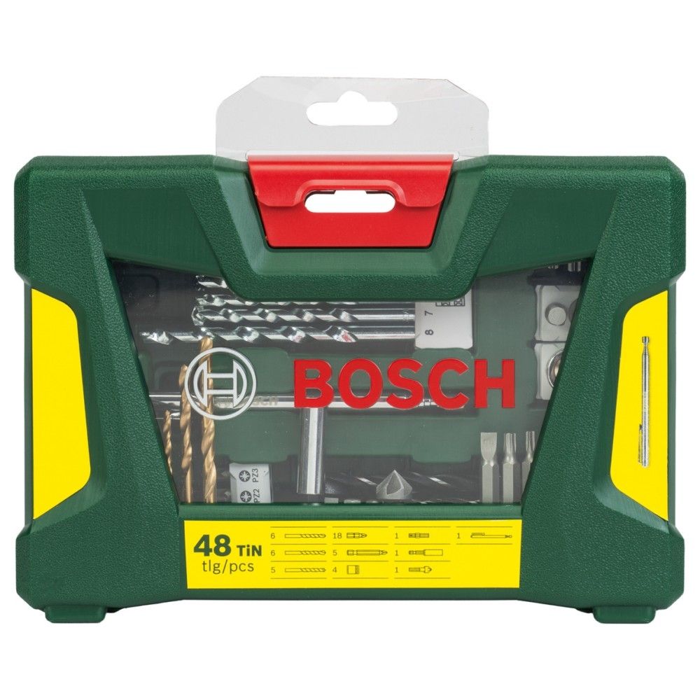 Bosch 48 piècees V Line TiN Foret und Bit Set - vue 2