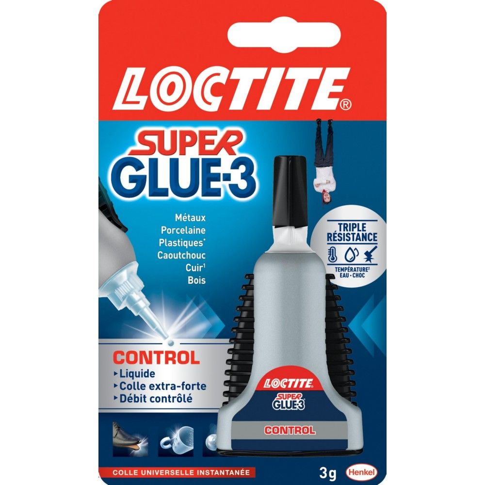 Superglue 3 Control Loctite La Colle De 3g - vue 3