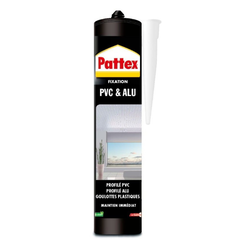 Colle Fixation PATTEX Gamme Rationnelle PVC Alu