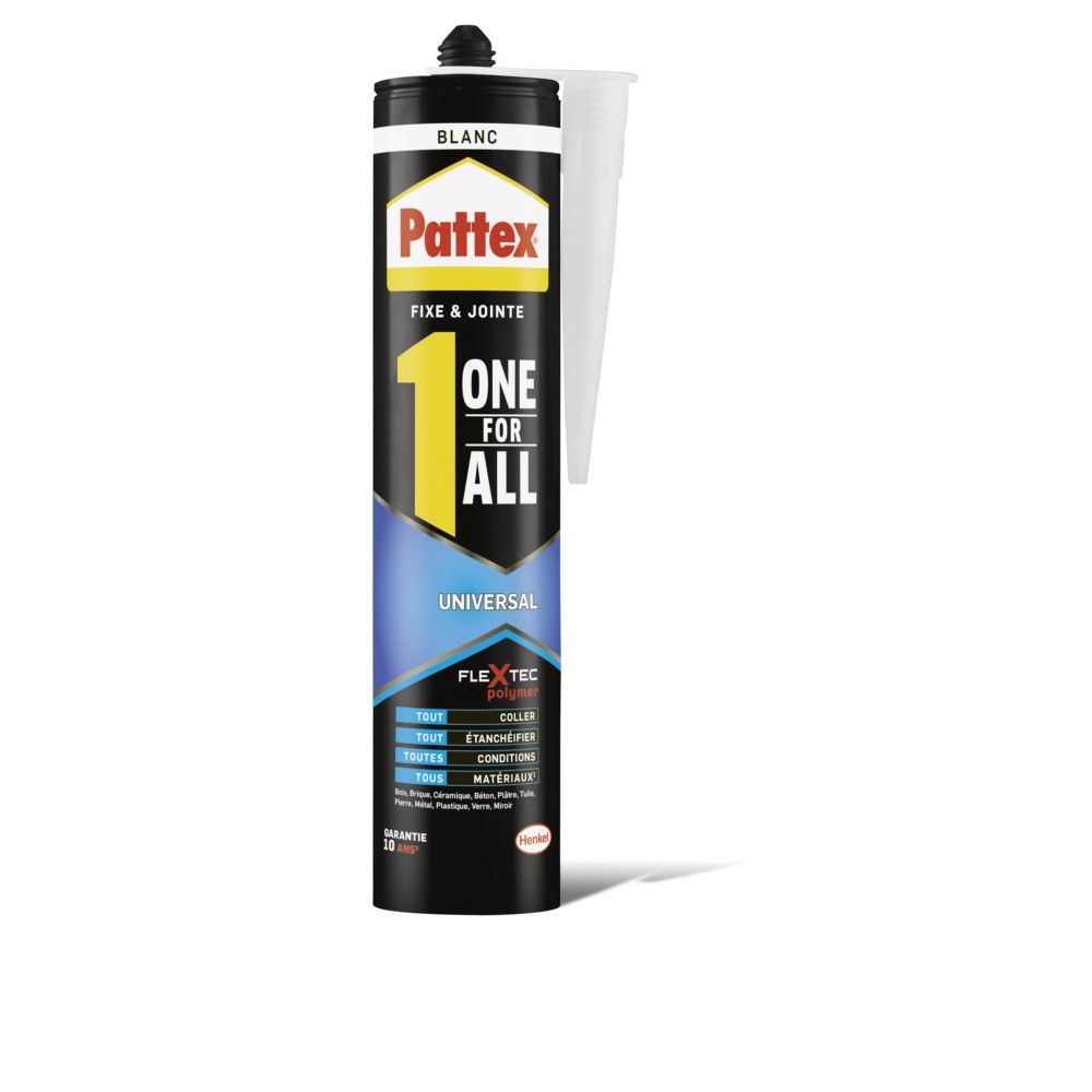 Colle de fixation & mastic d'étanchéité Pattex Haute qualité Flexible Intérieurextérieur - vue 2
