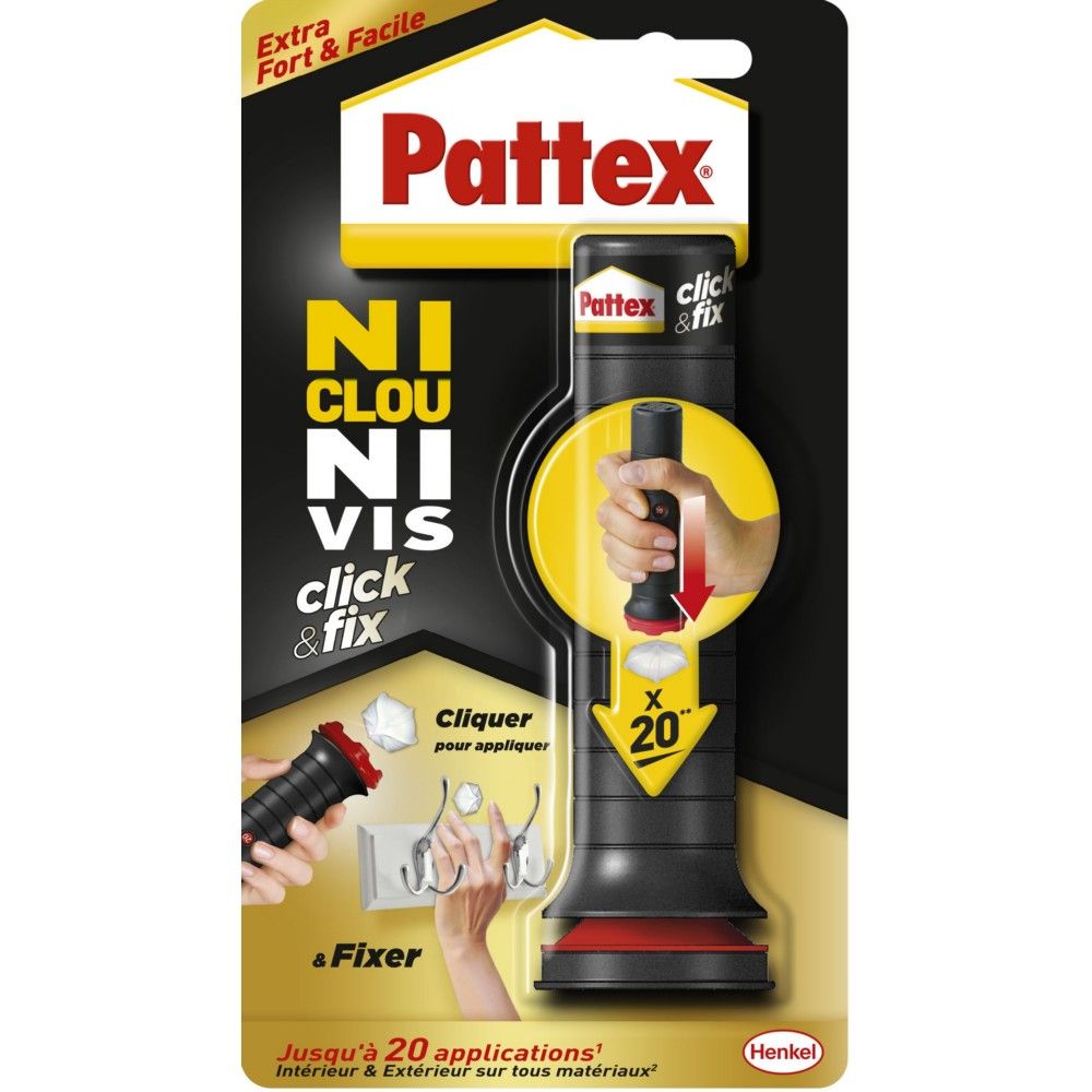 Fixation PATTEX Click&Fix